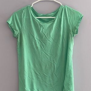 Loft turquoise basic tee